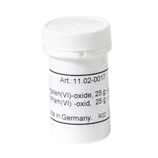 Tungsten(VI)-oxide powder, 25 g, sample additive